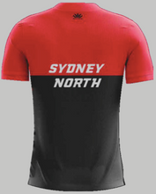 Load image into Gallery viewer, SNSSA Training Shirt Short Sleeve - Red and Black
