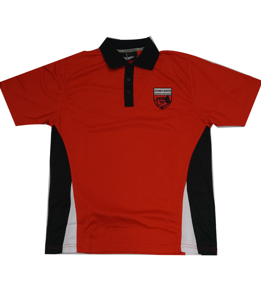 SNSSA Polo Shirt - Red – Sydney North SSA
